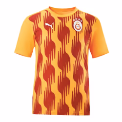 2024-2025 Galatasaray Pre-Match Shirt (Orange) - L