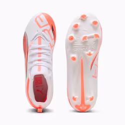 PUMA Ultra 5 Match FG/AG Football Unisex Orange, White - Additional view 4