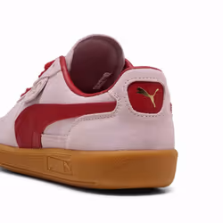 ) Puma Palermo Leather Rose/Dark Crimson Trainers - Pink, 4 (Adults' - Additional view 5