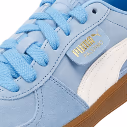 ) Puma Palermo Leather Light Blue/White Trainers - Blue, 4 (Adults' - Additional view 6