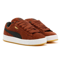) Puma Suede XL Suede Chocolate Trainers - Brown, 4 (Adults'