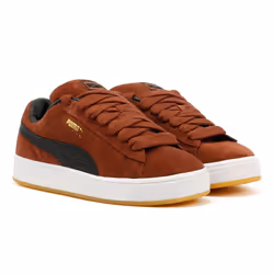 ) Puma Suede XL Suede Chocolate Trainers - Brown, 8 (Adults'