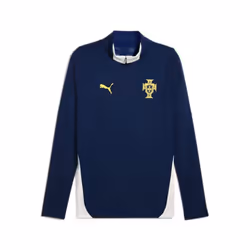 2025-2026 Portugal Training 1/4 Zip Top (Persian Blue) - XL