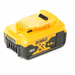 Dewalt DCB184-XJ XR Lithium-Ion Battery, 5Ah, 18V, Black/Yellow