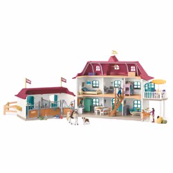 schleich HORSE CLUB Lakeside Country House and Stable, House, 5 yr(s), Multicolour