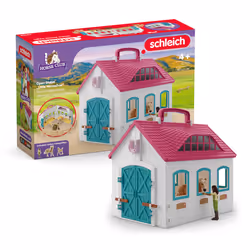 schleich HORSE CLUB Open Stable "Litte Horseshoe"