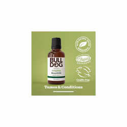 Bulldog Skincare Original Beard Oil, Men's Grooming, Beard Moisturiser for Softer, Supple Beards, 30g