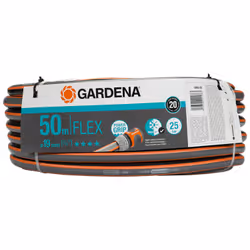 Gardena 18055-20, 50 m, Above ground, Grey, Orange, 25 bar, 1.9 cm, 1 pc(s)