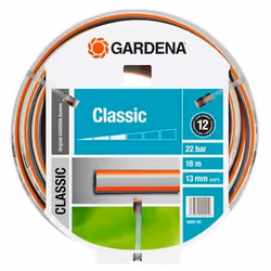 Gardena 18001-20, 18 m, Grey, Orange, Hose only, 22 bar