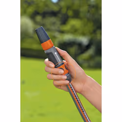 Gardena Water Stop Garden Hose Pipe Connector - Easy Use, Power Grip - 13mm/15mm