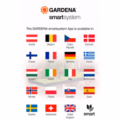 Gardena smart water control: Intelligent Water Computer with smart app controllable Frost warning system, proven valve technology