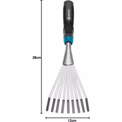 Gardena Comfort Hand Rake for raking up leaves, weeds ,grass cuttings