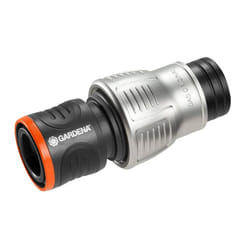 Gardena 18254-20 water hose fitting Hose connector Metal, Plastic Black, Metallic 1 pc(s)