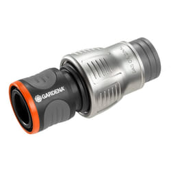 Gardena 18256-20 water hose fitting Hose connector Metal, Plastic Black, Grey, Metallic 1 pc(s)