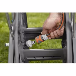 Gardena AquaRoll L Easy Cart reel Manual Black, Blue, Orange - Additional view 4