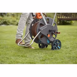 Gardena AquaRoll L Easy Cart reel Manual Black, Blue, Orange - Additional view 5