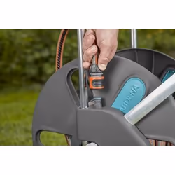 Gardena AquaRoll L Easy Cart reel Manual Black, Blue, Orange - Additional view 7