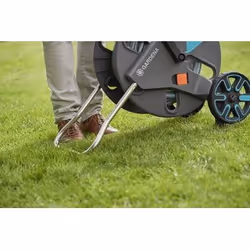 Gardena AquaRoll L Easy Cart reel Manual Blue, Grey, Orange - Additional view 4