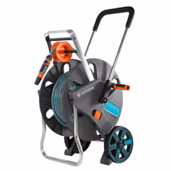 Gardena AquaRoll L Easy Cart reel Manual Blue, Grey, Orange - Additional view 8