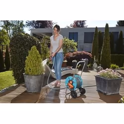 Gardena 18502-50 garden hose reel Cart reel Black, Blue, Stainless steel - Additional view 5