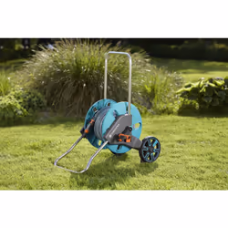 Gardena 18512-26 garden hose reel Cart reel Black, Blue, Orange, Stainless steel - Additional view 5