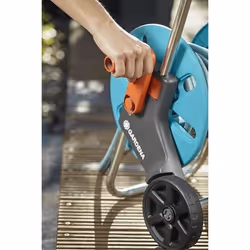 Gardena 18502-28 garden hose reel Cart reel Manual Blue, Grey, Orange - Additional view 5