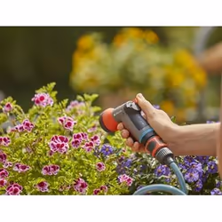 Gardena 18405-20 garden water spray gun nozzle Garden water spray nozzle Blue, Grey, Orange
