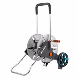 Gardena 18541-20, Multi-position reel, Manual, Functional, Black, Stainless steel, Metal, Plastic, 60 m
