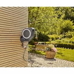 Gardena RollUp Wall-mounted reel Automatic Black, Grey - Additional view 4