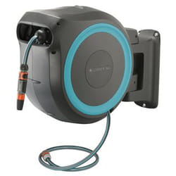 Gardena 18625-20 garden hose reel Wall-mounted reel Automatic Black, Blue