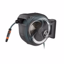 Gardena RollUp Wall-mounted reel Automatic Black, Grey - Additional view 6