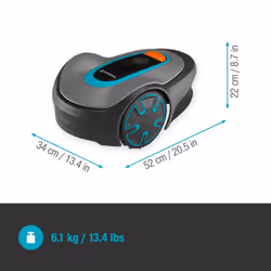 Gardena, Robotic Lawnmower, SILENO Minimo 500, 15201-28