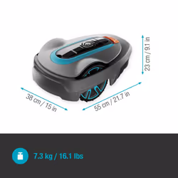 Gardena, Robotic Lawnmower, Smart SILENO City 500mÂ² Set, 19602-68