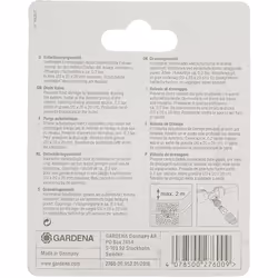 GARDENA Sprinklersystem Drain Valve: Accessories for T-Joint, 25 mm x 3/4â female thread, for frost protection when the automatic sprinkler system i