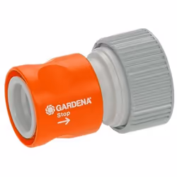 Gardena 2814-20, Hose connector, Grey, Orange
