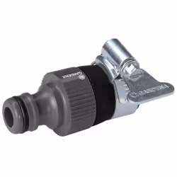 Gardena 2908-20, Faucet connector, Black, Grey, without thread, 1.7 cm