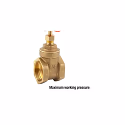 Gate Valve Sleeves With Internal Thread: Absperrriegel female Connection, 42 mm (1 1/4 ") - Thread, 12 bar working pressure (7342-20)
