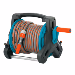 Gardena Hose Reel 10 Set, Ground-standing reel, Multicolour, 10 m, 1.3 cm