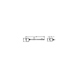 2AB 004 532-011 Reading Light - Halogen - 12V - 6.0W - YL - mounting - Lens Colour: Crystal clear - inner - Quantity: 1