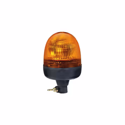 2RL 009 506001 HalogenRotating Beacon Rota Compact 12V Yellow Flexible pipe sockets