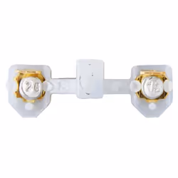 HELLA 3AL 002 952-811 Signal Horn - M26 - 12V - 115dB(A) - Frequency Range: 400Hz - High Tone - Housing Colour: Grey - Flat Plug-in Connector - Additional view 4