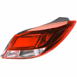 Rear light; HELLA; Right P21W, PY21W, R10W without bulbs without bulb holder; for OPEL; 1222194, 13279628