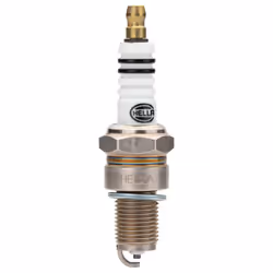 Spark plug; HELLA; M14 x 1,25 21; for MITSUBISHI, MAZDA, KIA, NISSAN, CHRYSLER; 04886213, 99906850P9011, 99906910P9011, 04886 ...