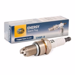 Spark plug; HELLA; M14 x 1,25 20,8; for VOLKSWAGEN, MERCEDES-BENZ, FIAT, VOLVO, RENAULT; 46229251, 60504563, 7554442, 0488620 ...