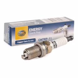 Spark plug; HELLA; M14 x 1,25 16; for TOYOTA, MAZDA, HYUNDAI, LEXUS, NISSAN; 9004851158000, 9004851158008, CM7RP11, 980795514 ...