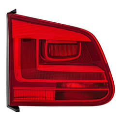 HELLA 2SA 010 739-091 Rear light Left Inner Section, Upper section H21W, W16W 12 red with bulb holder VOLKSWAGEN: Tiguan I