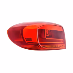 HELLA 2SD 010 738-111 Rear light Left Outer section P21W, W5W 12 with bulb holder VOLKSWAGEN: Tiguan II, Tiguan I