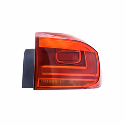 HELLA 2SD 010 738-121 Rear light Right Outer section P21W, W5W 12 with bulb holder VOLKSWAGEN: Tiguan II, Tiguan I