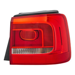 HELLA 2SD 010 468-101 Rear light Right Outer section P21W, PY21W 12 white/red with bulbs with bulb holder