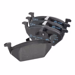 HELLA 8DB 355 008-591 Brake pad set not prepared for wear warning indicator VOLKSWAGEN: Polo V Hatchback, Golf 4, Polo IV Hatchback